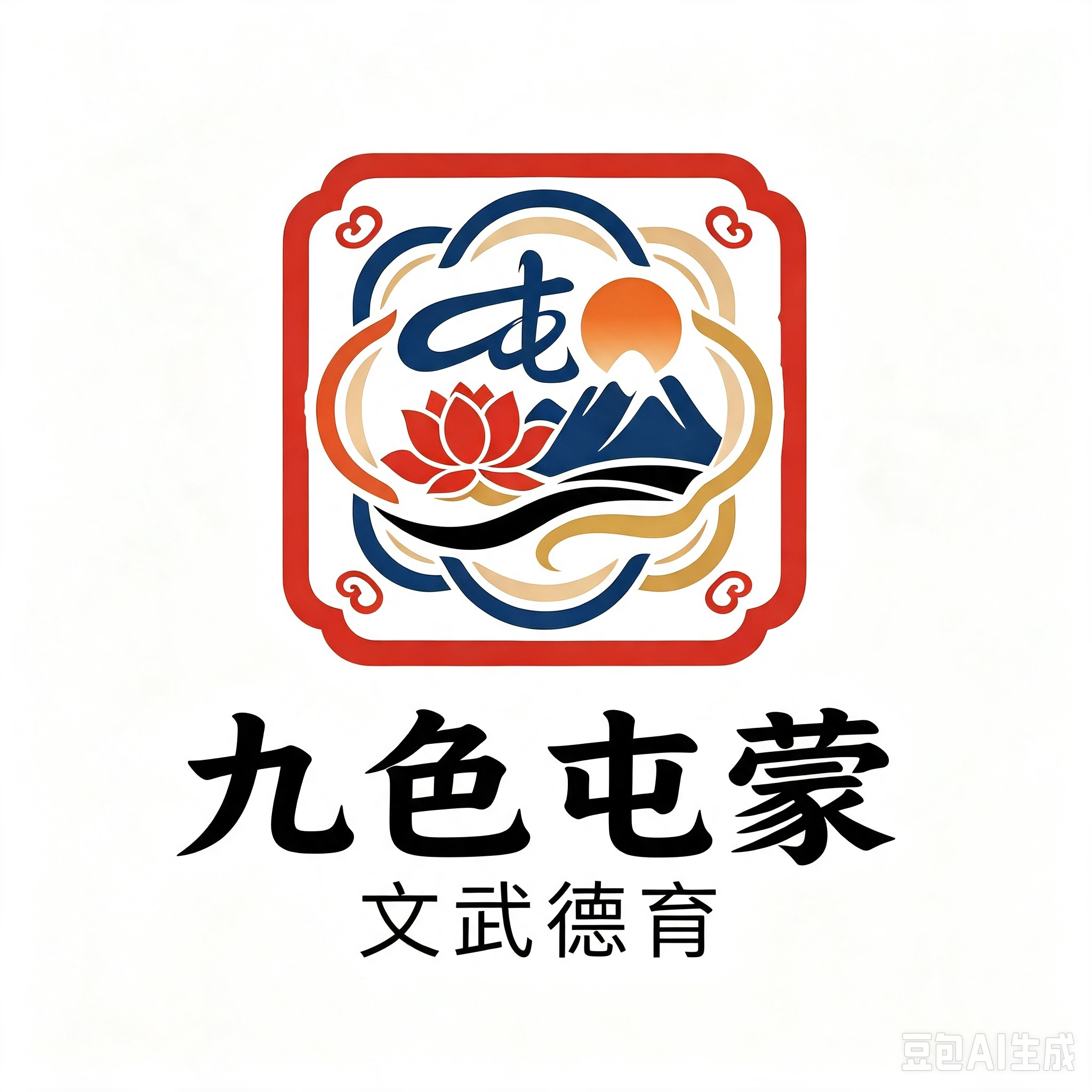 九色屯蒙印刷物品LOGO